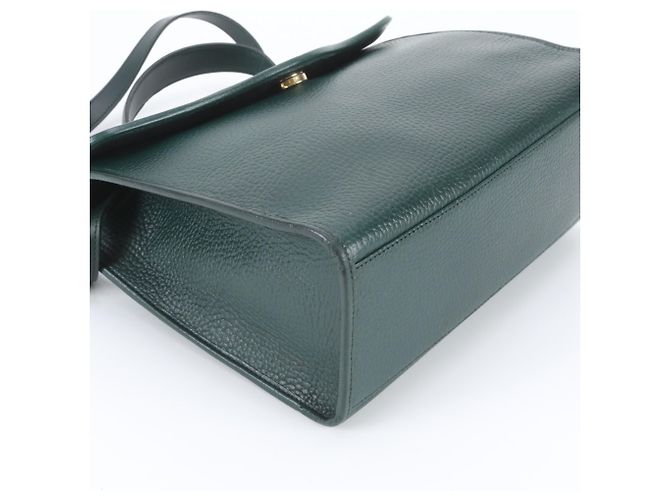 Borsa 2-Way in pelle verde Christian Dior - vista 5
