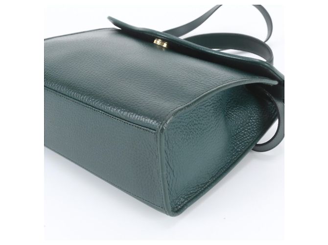 Borsa 2-Way in pelle verde Christian Dior - vista 6