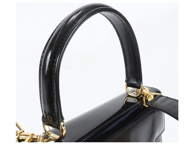 Gucci Lady Lock Schultertasche aus Leder - Ansicht 2