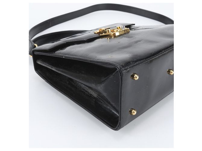 Gucci Lady Lock Schultertasche aus Leder - Ansicht 7
