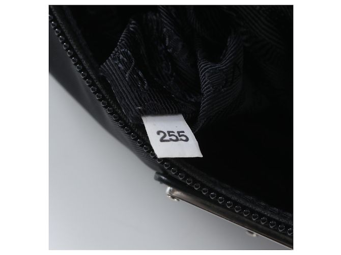 Sac bandoulière 2-Way Prada Tessuto Nylon avec logo triangle - vue 9