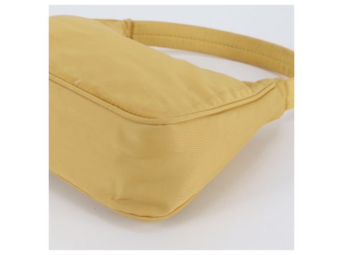 Sac à épaule Prada Tessuto Nylon avec logo triangle - vue 4