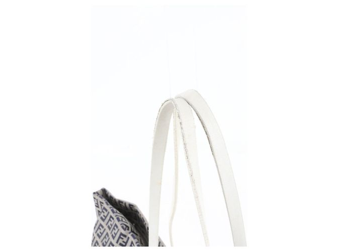 Fendi Zucchino FF Shopper aus Leder und Canvas - Ansicht 2
