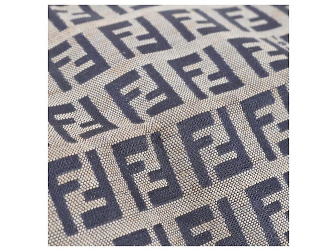 Fendi Zucchino FF Shopper aus Leder und Canvas - Ansicht 9