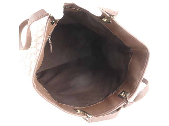 Gucci GG Canvas Leder Tote Bag - Ansicht 7
