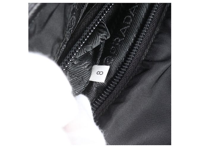 Borsa a tracolla Prada in nylon Tessuto con logo triangolare in pelle - vista 9