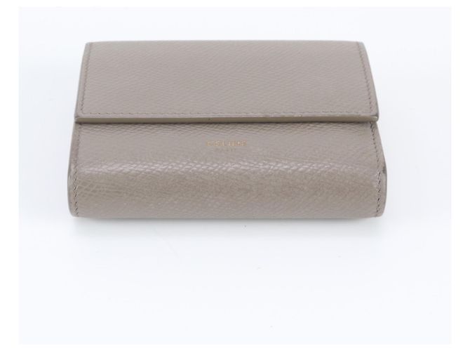 Céline Celine Leather Tri-fold Wallet - view 5