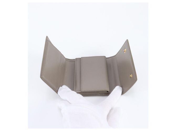 Céline Celine Leather Tri-fold Wallet - view 6