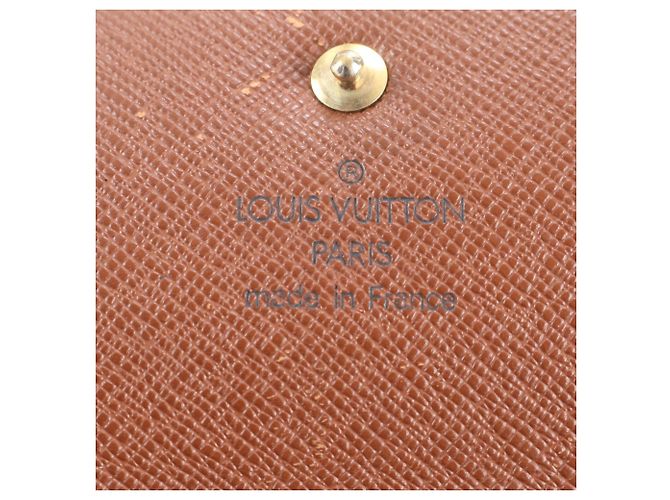 Louis Vuitton Monogram Porte Monnaie Credit Long Wallet - vista 7