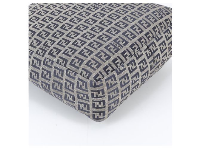 Fendi Zucchino FF Leder Canvas Tote Bag - Ansicht 4