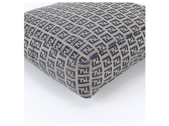 Fendi Zucchino FF Leder Canvas Tote Bag - Ansicht 5
