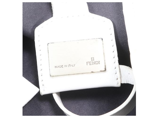 Fendi Zucchino FF Leder Canvas Tote Bag - Ansicht 8