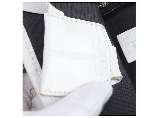 Fendi Zucchino FF Leder Canvas Tote Bag - Ansicht 9