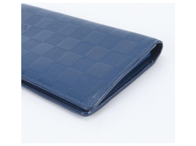 Louis Vuitton Damier Infini Portefeuille Brazza Leather Long Wallet - view 3