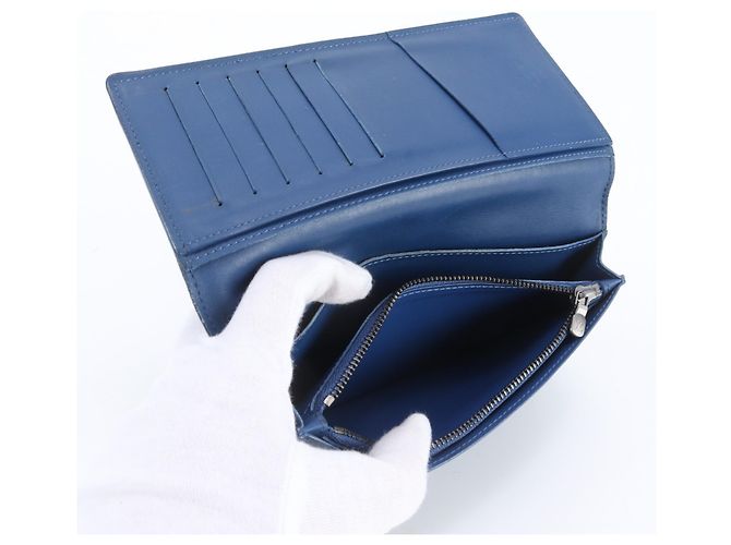 Louis Vuitton Damier Infini Portefeuille Brazza Leather Long Wallet - view 7