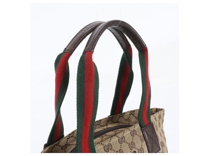 Saco Tote Gucci GG Canvas Sherry Line - vista 2