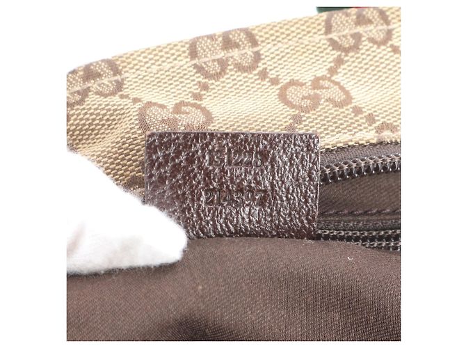 Saco Tote Gucci GG Canvas Sherry Line - vista 9