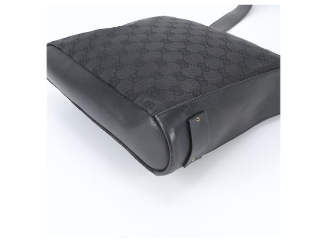 Borsa a tracolla Gucci in tela GG e pelle - vista 5