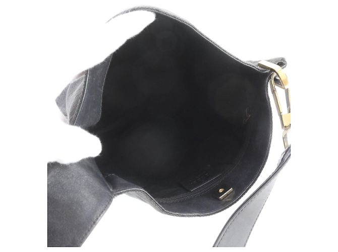 Borsa a tracolla Gucci in tela GG e pelle - vista 7