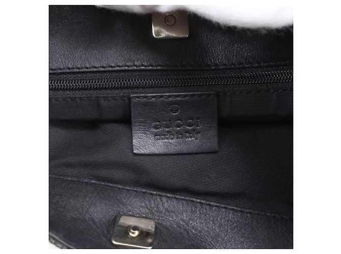 Borsa a tracolla Gucci in tela GG e pelle - vista 8
