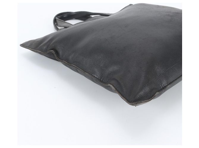 Saco de ombro tote Loewe em couro preto - vista 6