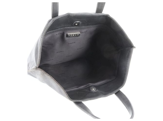 Saco de ombro tote Loewe em couro preto - vista 7