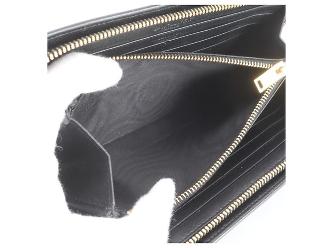Yves Saint Laurent Leder-Langbrieftasche - Ansicht 7