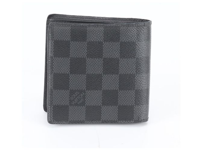 Louis Vuitton Damier Graphite Portefeuille Marco Bi-fold Wallet - vista 2