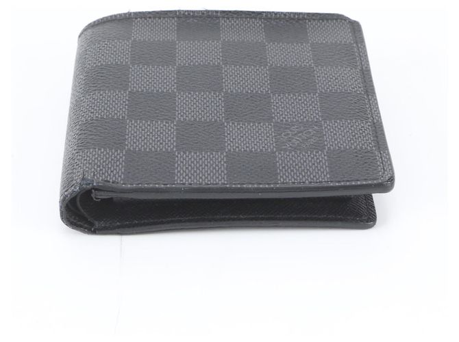 Louis Vuitton Damier Graphite Portefeuille Marco Bi-fold Wallet - vista 5