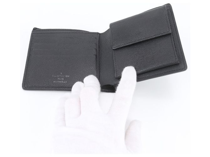 Louis Vuitton Damier Graphite Portefeuille Marco Bi-fold Wallet - vista 6