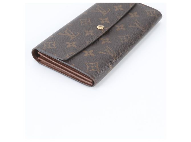 Louis Vuitton Monogram Pochette Porte Monnaie Credit Long Wallet - vista 3