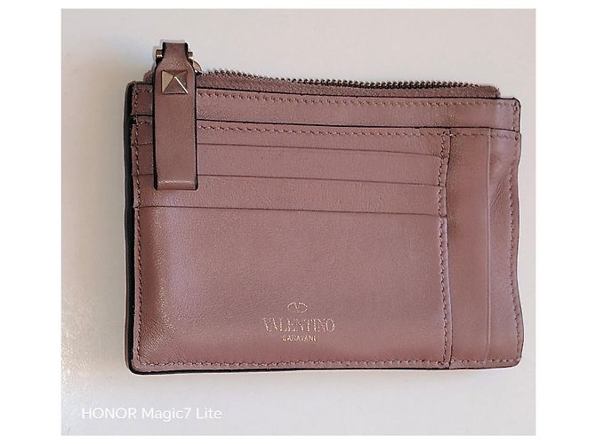 Valentino Garavani Rockstud Tarjetero de piel - vista 3