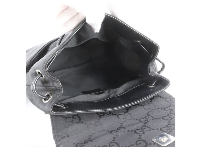 Zaino/Borsa a tracolla Gucci GG Nylon Leather - vista 8