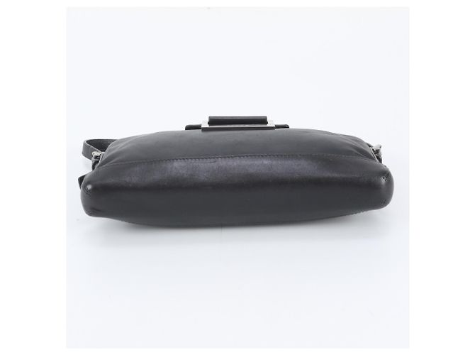 Loewe One-Shoulder Handtasche aus schwarzem Leder - Ansicht 5