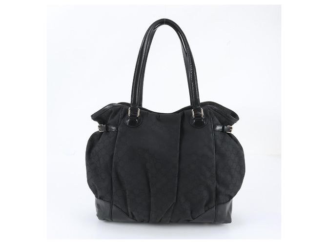 Gucci GG Nylon Leder Tote Bag - Ansicht 3