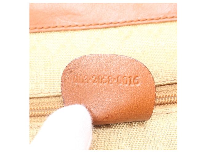 Zaino in pelle Bamboo Gucci da donna - vista 9