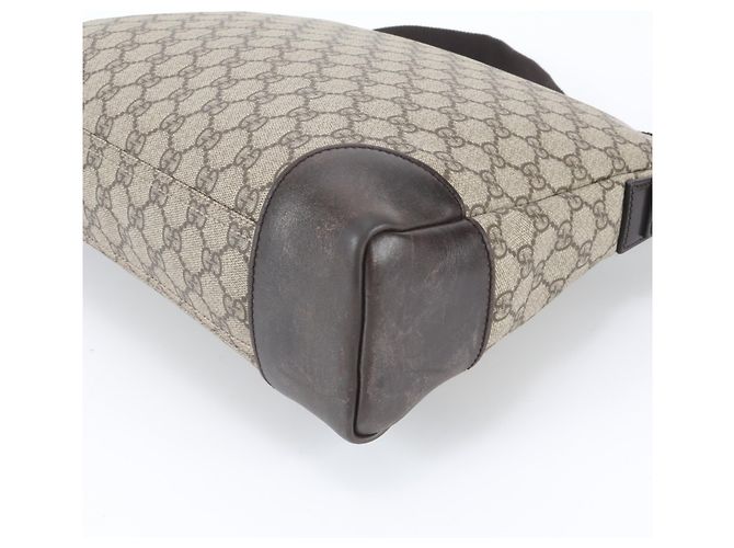 Borsa a tracolla Gucci GG Supreme in pelle - vista 5