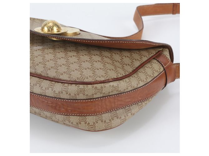 Céline Celine Macadam Starball Schultertasche aus Leder - Ansicht 4