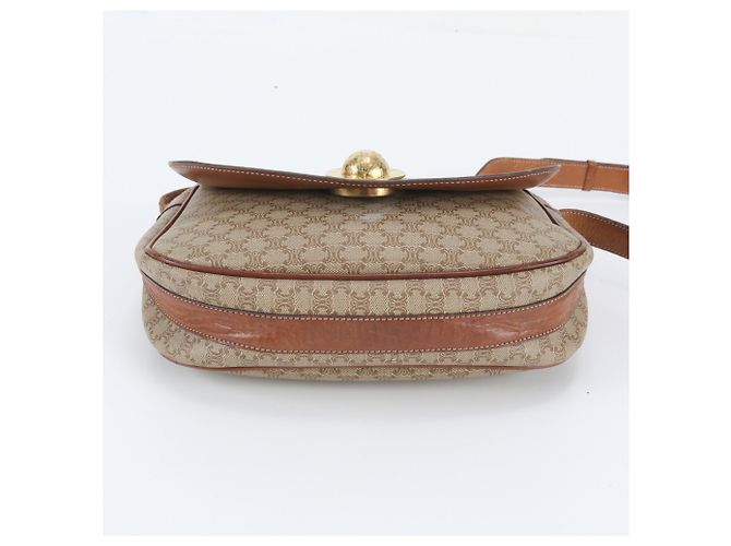 Céline Celine Macadam Starball Schultertasche aus Leder - Ansicht 5