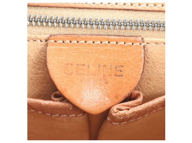 Céline Celine Macadam Starball Schultertasche aus Leder - Ansicht 8