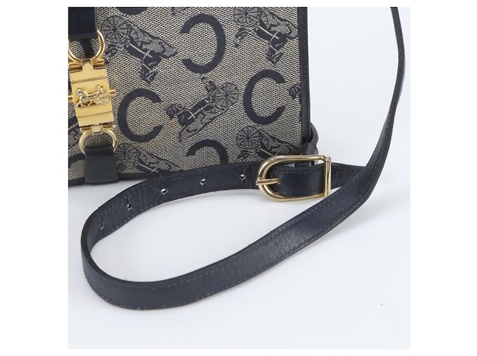 Céline Bolso de hombro Celine C Macadam de piel - vista 2