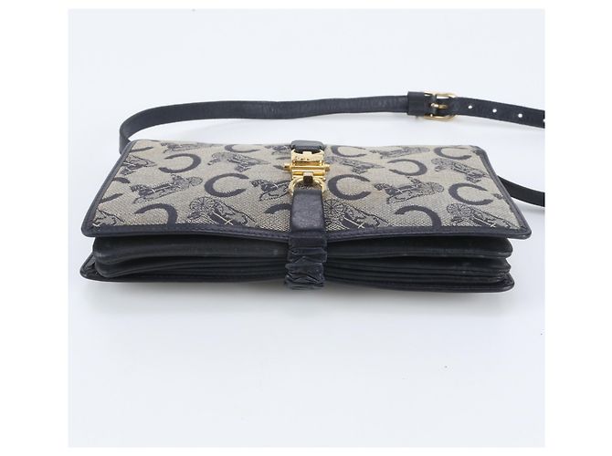 Céline Bolso de hombro Celine C Macadam de piel - vista 5