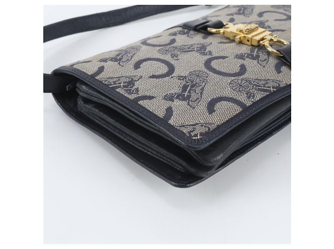 Céline Bolso de hombro Celine C Macadam de piel - vista 6