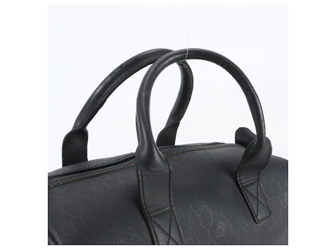 Bolso de mano de cuero con estampado de panal Christian Dior - vista 2