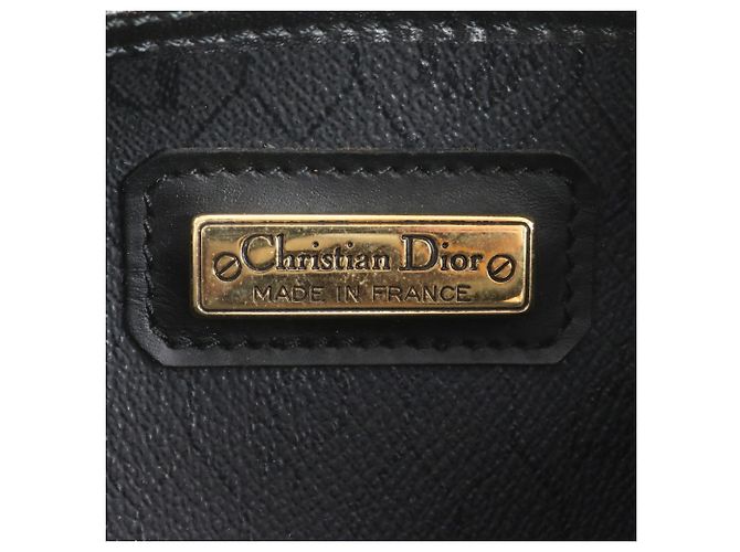 Bolso de mano de cuero con estampado de panal Christian Dior - vista 8