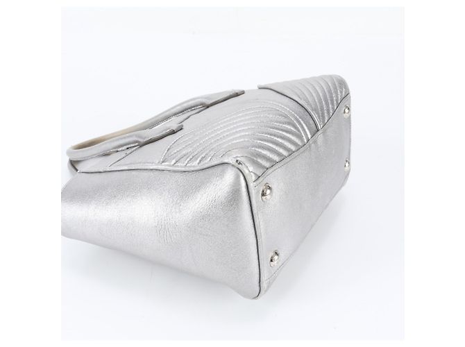 Borsa Tote Miu Miu in pelle Nappa Biker - vista 4