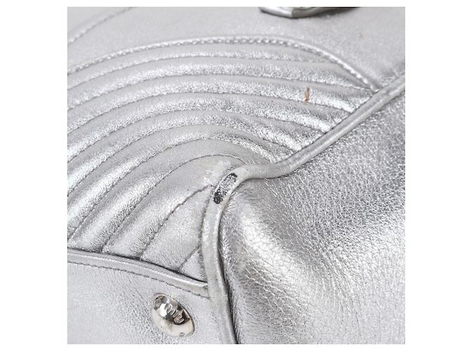 Borsa Tote Miu Miu in pelle Nappa Biker - vista 8