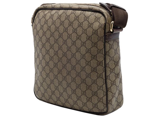 Borsa a tracolla Gucci Beige GG Supreme - vista 2