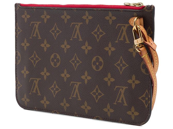 Pouch Louis Vuitton Brown Monogram Neverfull MM - vista 2