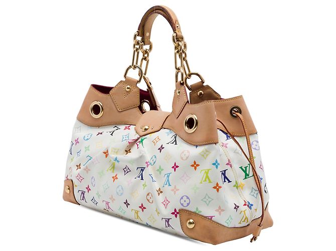 Louis Vuitton White Monogram Multicolore Ursula - view 2